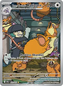 Team Rocket's Raticate (Destined Rivals 202)