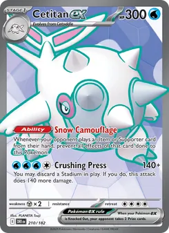 Cetitan ex (Destined Rivals 210)
