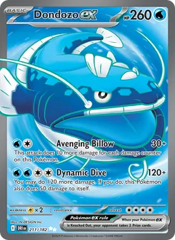 Dondozo ex (Destined Rivals 211)