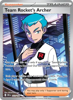Team Rocket's Archer (Destined Rivals 223)