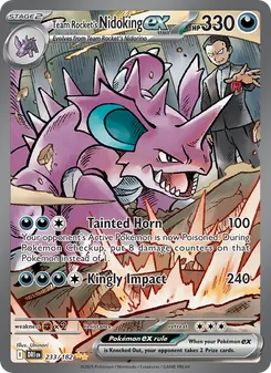 Team Rocket's Nidoking ex (Destined Rivals 233)