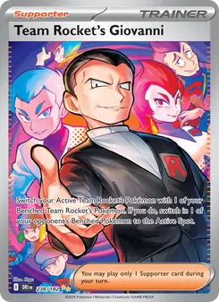 Team Rocket's Giovanni (Destined Rivals 238)