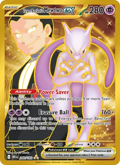 Team Rocket's Mewtwo ex (Destined Rivals 240)