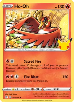 Ho-Oh (Celebrations 1)