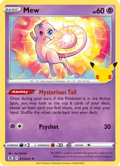 Mew (Celebrations 11)