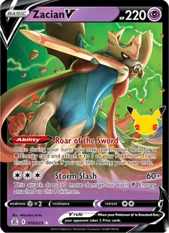 Zacian V (Celebrations 16)