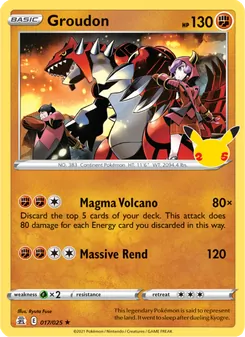 Groudon (Celebrations 17)