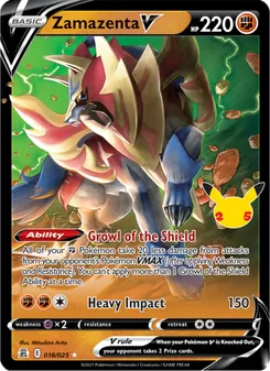 Zamazenta V (Celebrations 18)