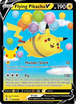 Flying Pikachu V (Celebrations 6)