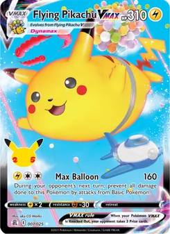 Flying Pikachu VMAX (Celebrations 7)