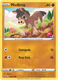 Mudbray (Sword & Shield 105)
