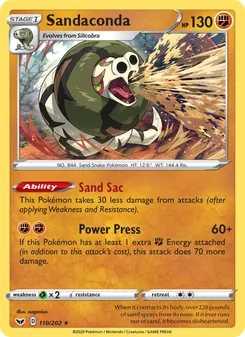Sandaconda (Sword & Shield 110)