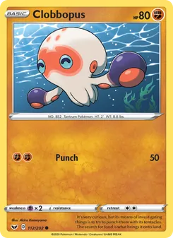 Clobbopus (Sword & Shield 112)