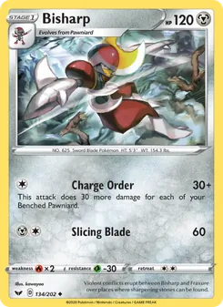 Bisharp (Sword & Shield 134)