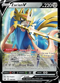 Zacian V (Sword & Shield 138)