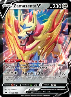 Zamazenta V (Sword & Shield 139)