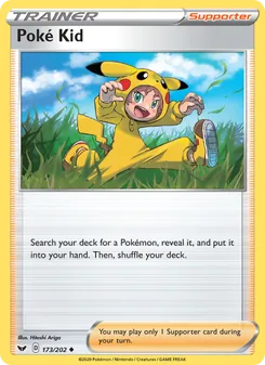 Poké Kid (Sword & Shield 173)