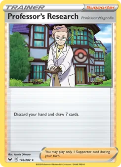 Professor's Research (Professor Magnolia) (Sword & Shield 178)