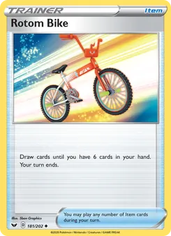 Rotom Bike (Sword & Shield 181)