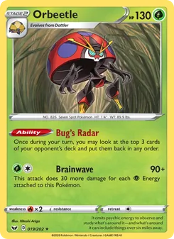 Orbeetle (Sword & Shield 19)