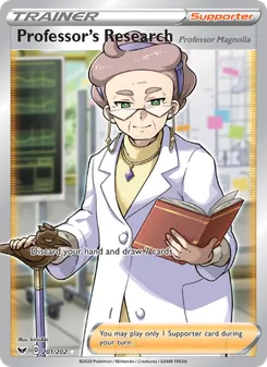 Professor's Research (Professor Magnolia) (Sword & Shield 201)