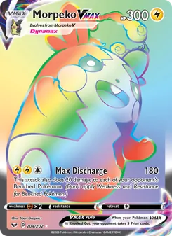 Morpeko VMAX (Sword & Shield 204)
