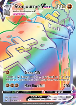 Stonjourner VMAX (Sword & Shield 205)