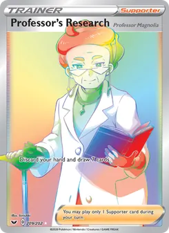 Professor's Research (Professor Magnolia) (Sword & Shield 209)