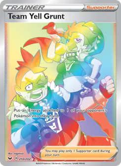 Team Yell Grunt (Sword & Shield 210)