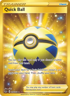 Quick Ball (Sword & Shield 216)
