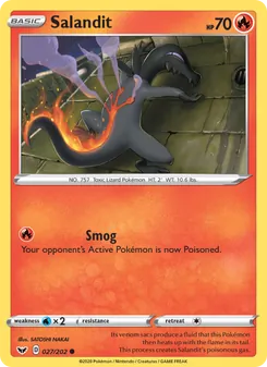 Salandit (Sword & Shield 27)