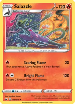 Salazzle (Sword & Shield 28)