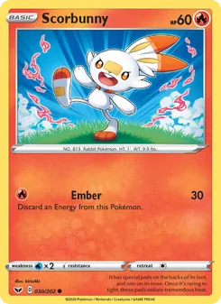 Scorbunny (Sword & Shield 30)