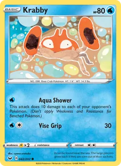 Krabby (Sword & Shield 42)