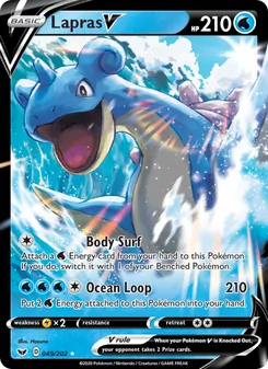 Lapras V (Sword & Shield 49)