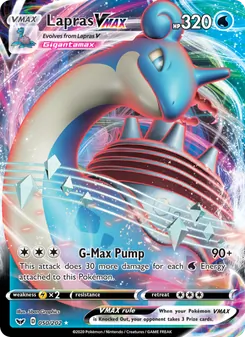 Lapras VMAX (Sword & Shield 50)