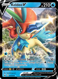 Keldeo V (Sword & Shield 53)