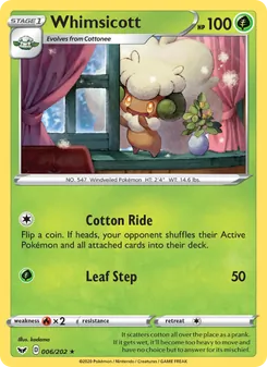 Whimsicott (Sword & Shield 6)