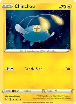 Chinchou (Sword & Shield 67)