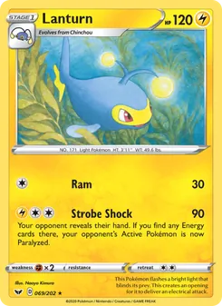 Lanturn (Sword & Shield 69)