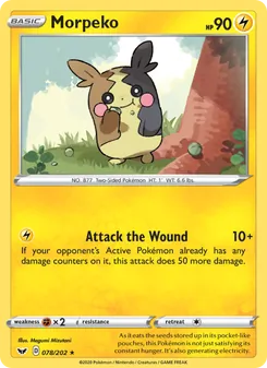 Morpeko (Sword & Shield 78)