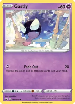 Gastly (Sword & Shield 83)