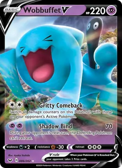 Wobbuffet V (Sword & Shield 86)