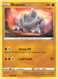 Rhyhorn (Sword & Shield 97)