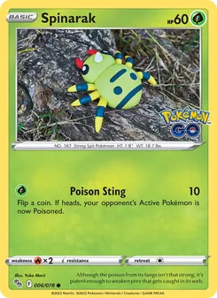 Spinarak (Pokémon GO 6)