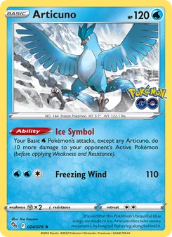 Articuno (Pokémon GO 24)
