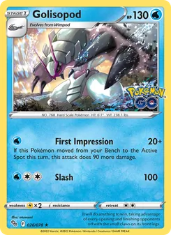 Golisopod (Pokémon GO 26)