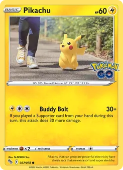 Pikachu (Pokémon GO 27)