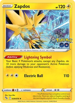 Zapdos (Pokémon GO 29)