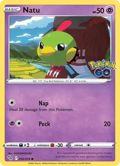 Natu (Pokémon GO 32)